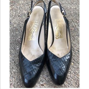 Vintage salvatore ferragamo shoes